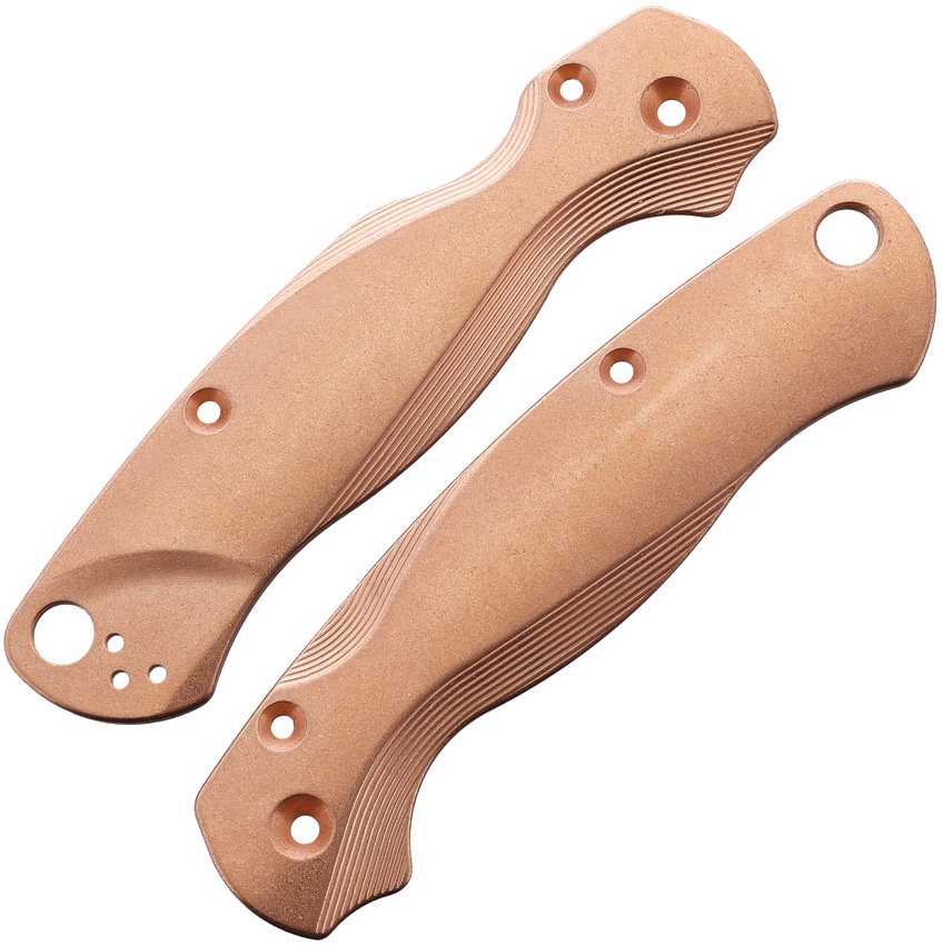 FLYTANIUM Spyderco Lotus Paramilitary 2 Scales Copper