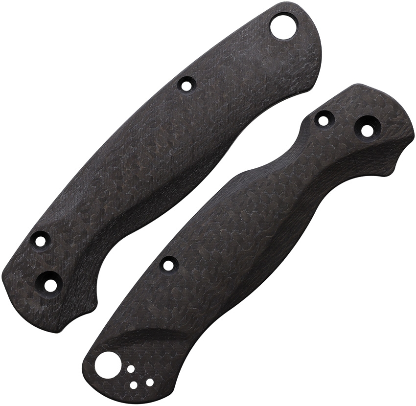 FLYTANIUM Spyderco Lotus Paramilitary 2 Scales CF Weave
