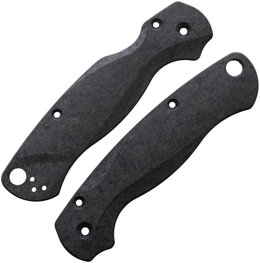 FLYTANIUM Spyderco Lotus Paramilitary 2 Scales CF Shredded