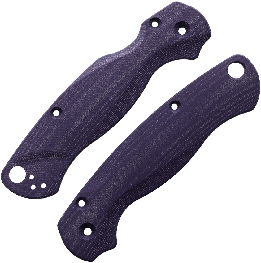 FLYTANIUM Spyderco Lotus Paramilitary 2 Scales G-10 Purple