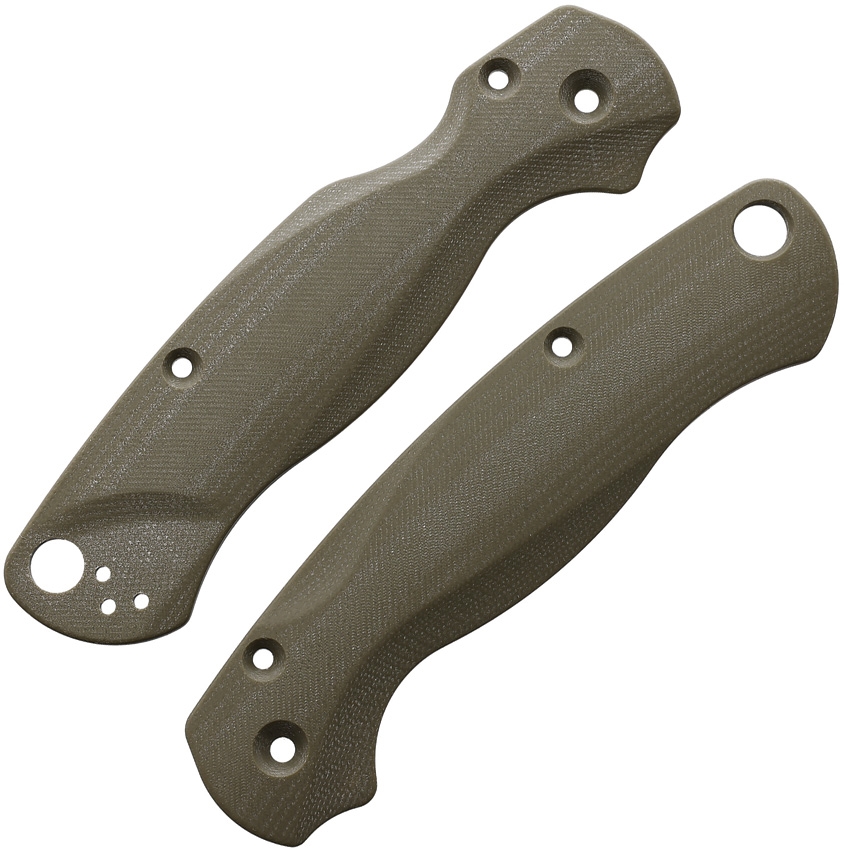 FLYTANIUM Spyderco Lotus Paramilitary 2 Scales G-10 OD Green