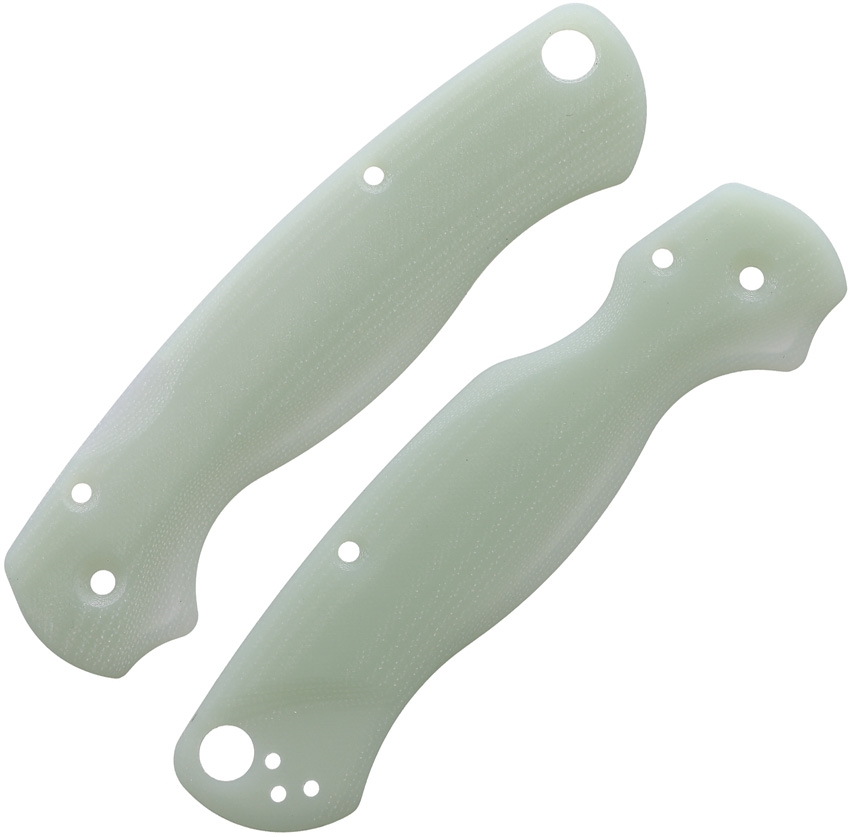 FLYTANIUM Spyderco Lotus Paramilitary 2 Scales G-10 Jade
