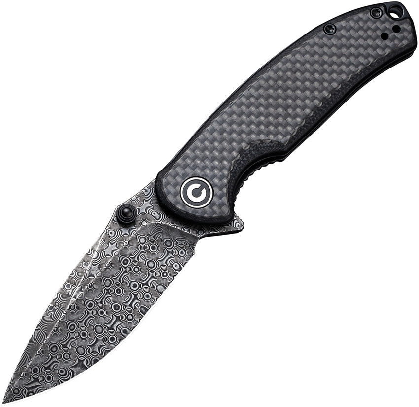 CIVIVI Pintail Damascus G-10/CF
