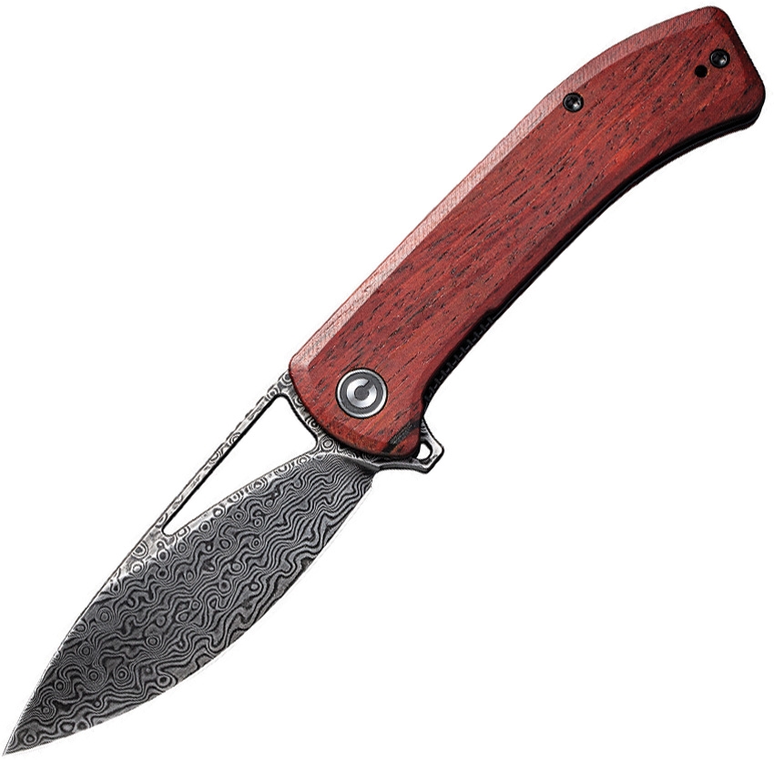 CIVIVI Riffle Damascus Wood
