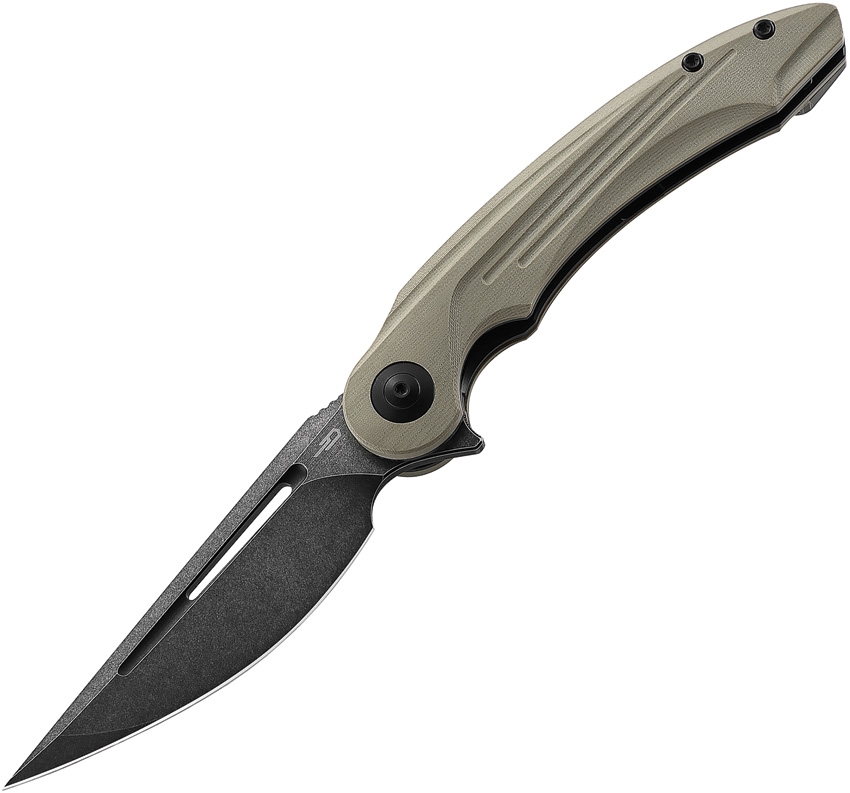 BESTECH KNIVES Irida G-10 Beige/BW