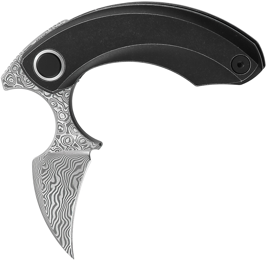 BESTECH KNIVES Strelit Damascus/Black