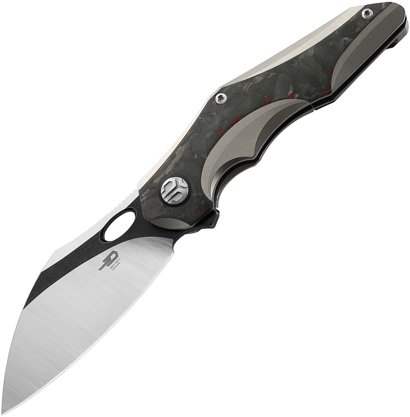 BESTECH KNIVES Nogard Gray/Red CF