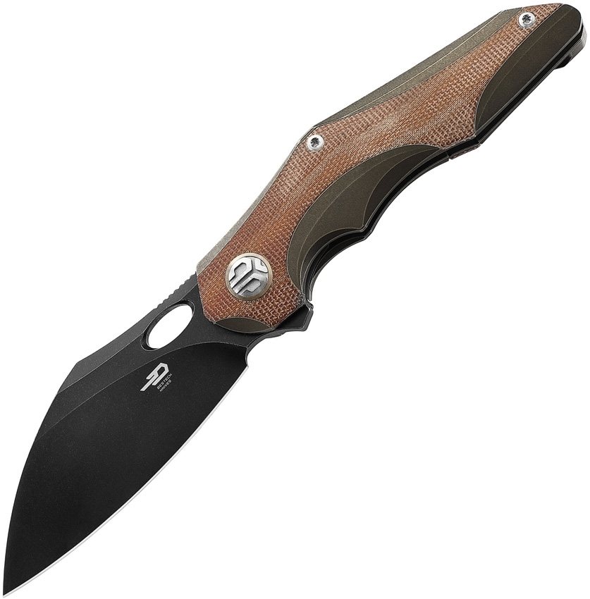 BESTECH KNIVES Nogard Bronze/Micarta