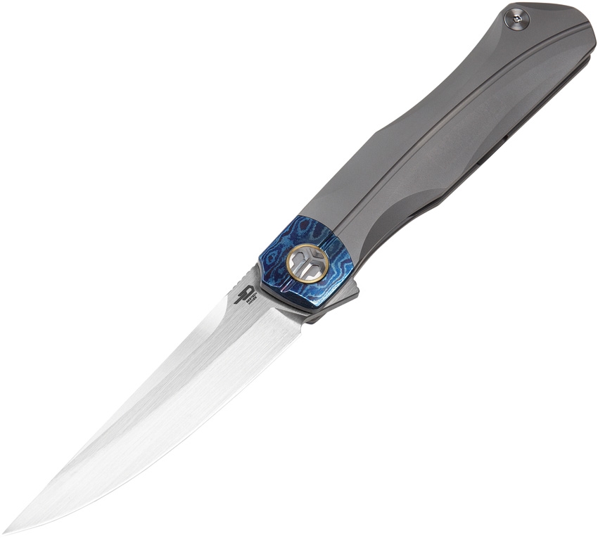 BESTECH KNIVES Thyra Gray/Timascus