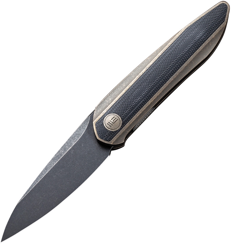 WE KNIFE 2010C Black Void Opus FrameLock Bronze/G-10