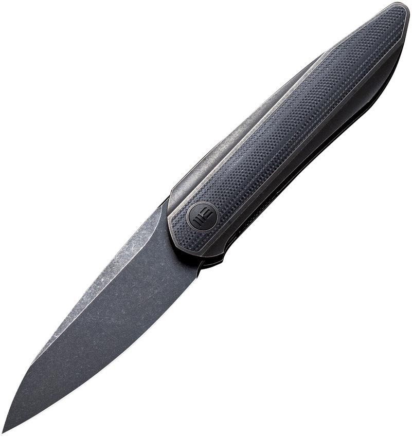 WE KNIFE 2010D Black Void Opus FrameLock Black/G-10