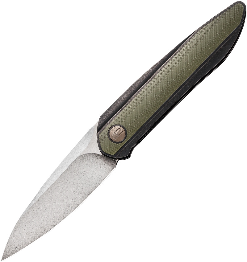 WE KNIFE 2010V-2 Black Void Opus LinerLock Black/G-10