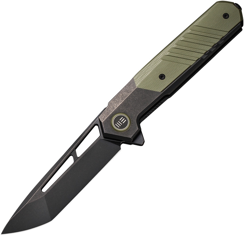 WE KNIFE 20073-2 Arsenal OD Green G-10/BW