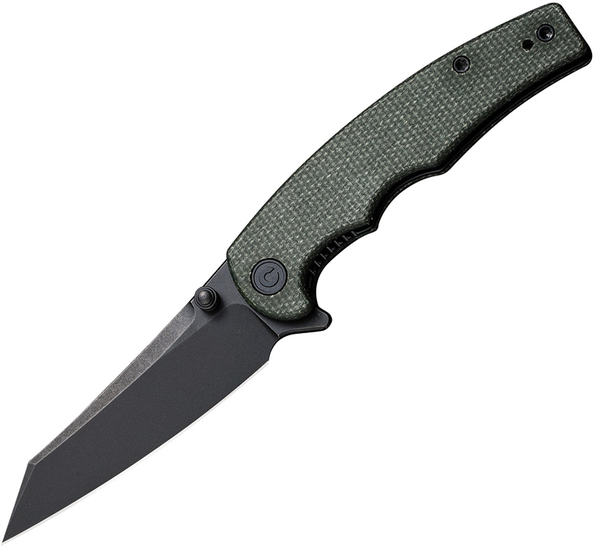 CIVIVI P87 BW/Green Micarta