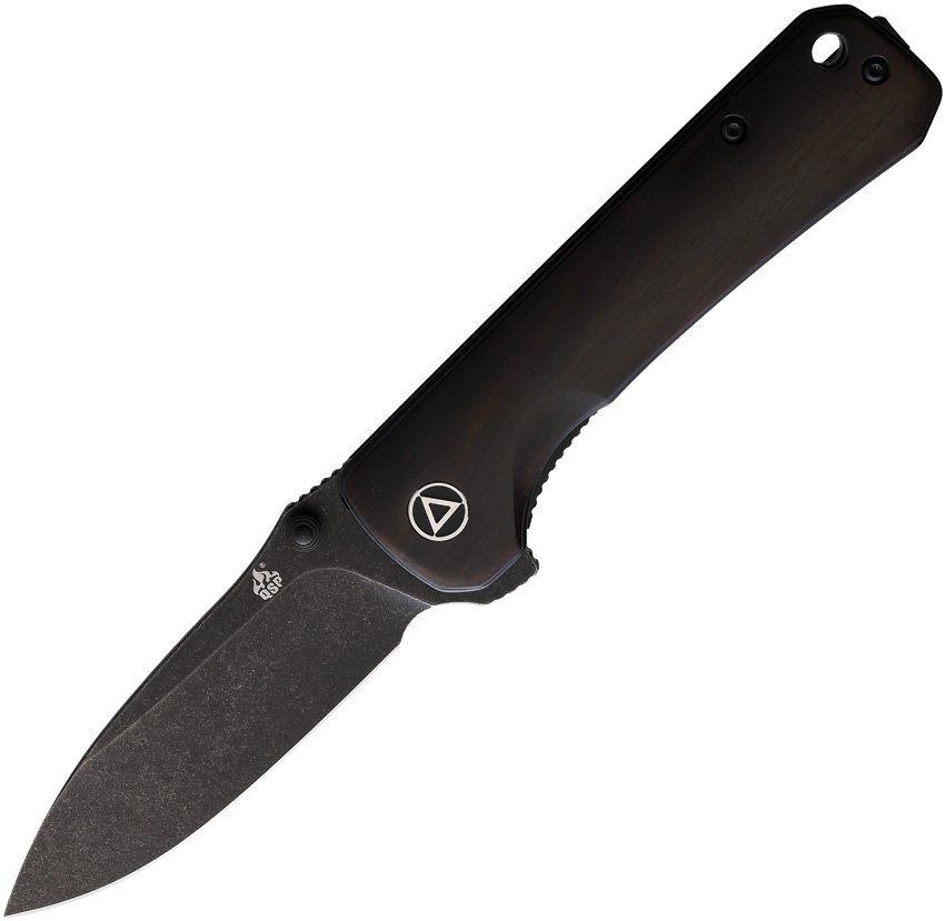 QSP Hawk Ebony wood/BW