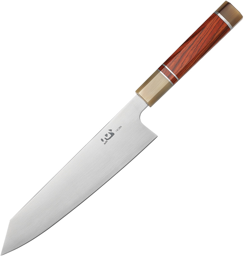 Xin Cutlery XC133 Chef's Knife 8" Buffalo Horn/Rosewood (14C28N)
