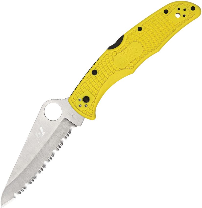 SPYDERCO Pacific Salt 2 Yelow Serrated