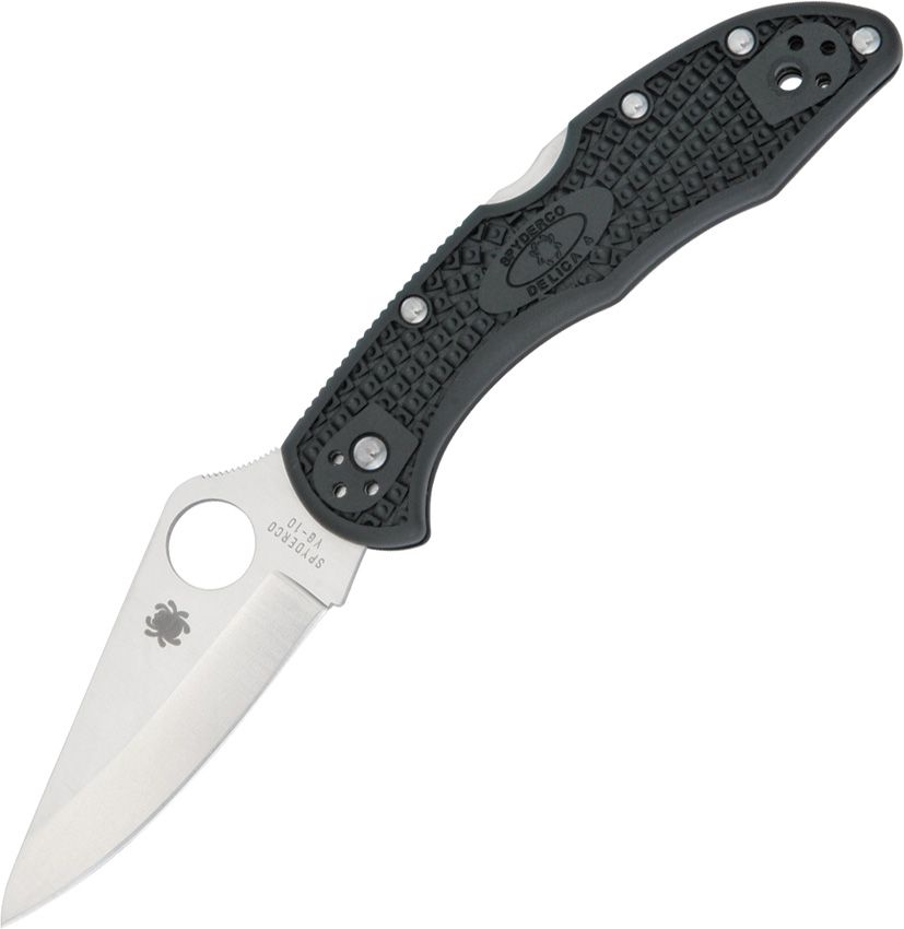 SPYDERCO Delica 4 Satin/Black