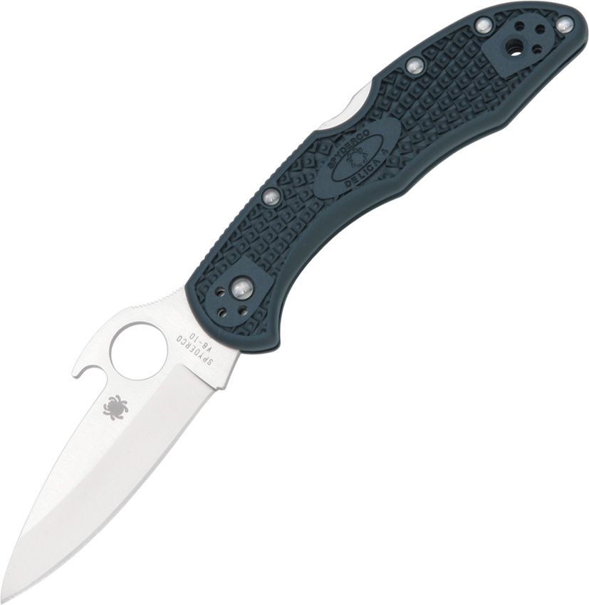 SPYDERCO Delica 4 Wave Satin/Gray