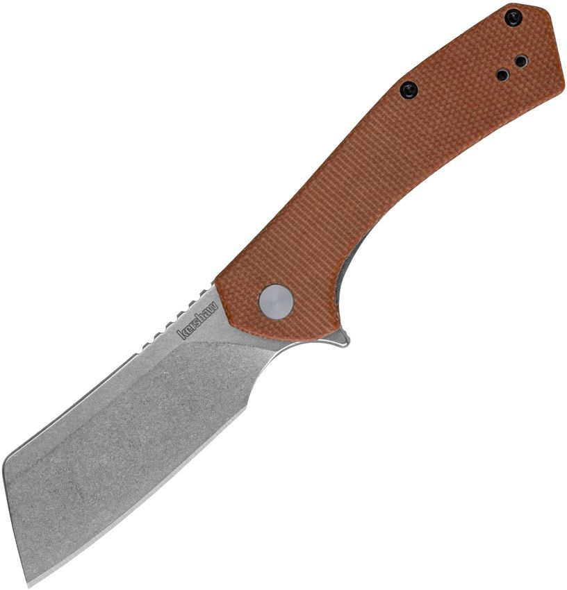 KERSHAW Static Brown Micarta/SW D2