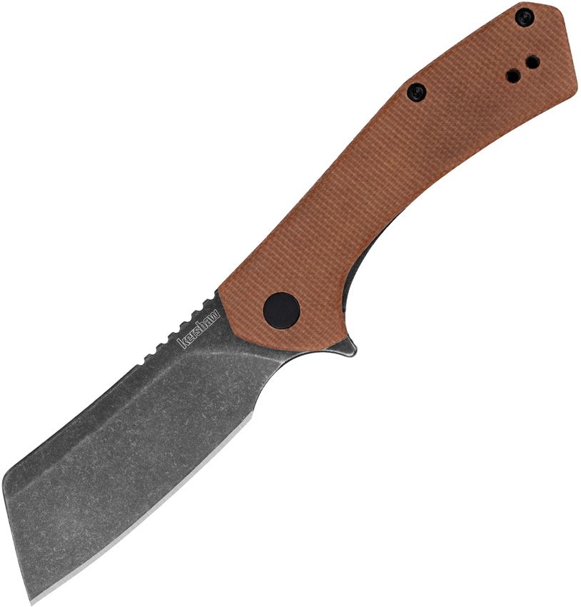 KERSHAW Static Brown Micarta/BW D2