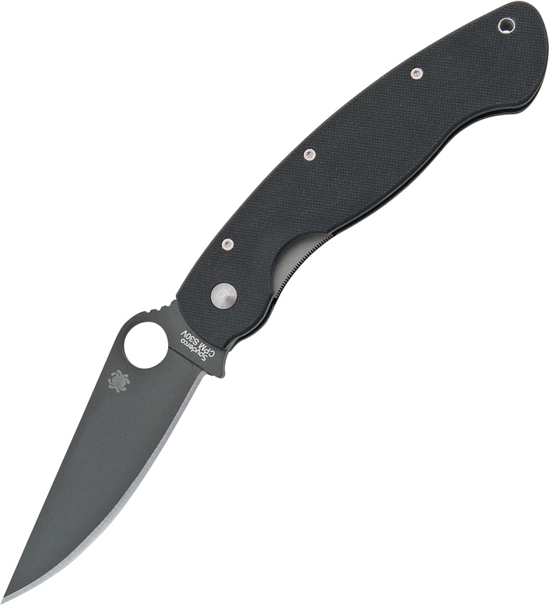 SPYDERCO Military G-10 Black