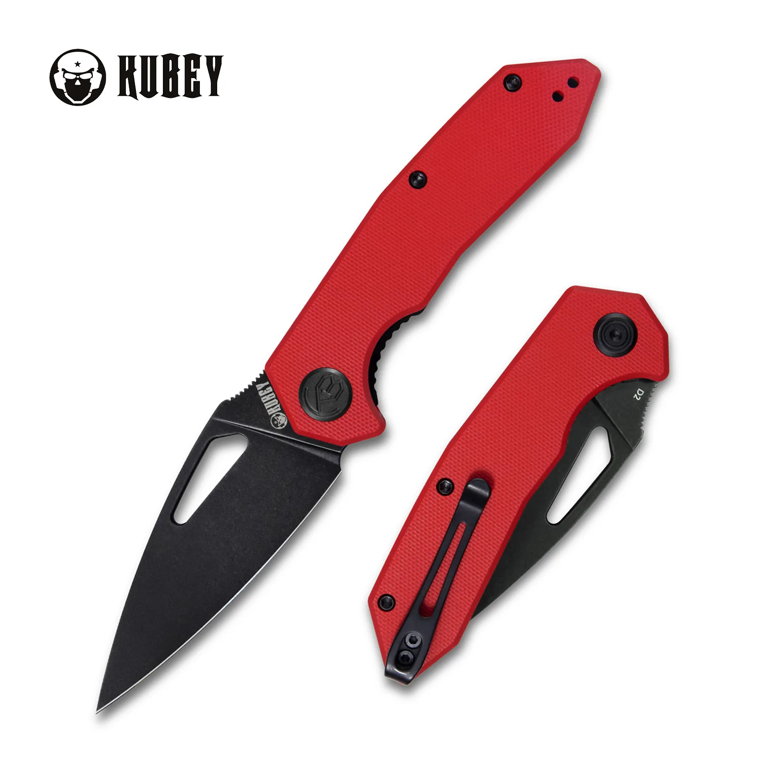 KUBEY Coeus BW/Red
