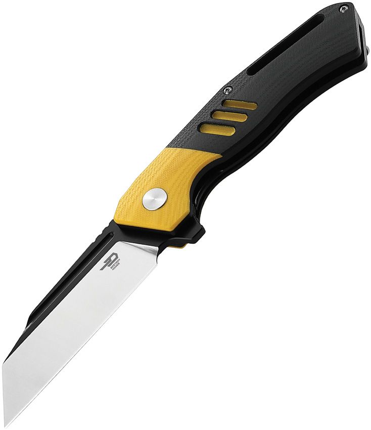 BESTECH KNIVES Rockface TwoTone/Yelow