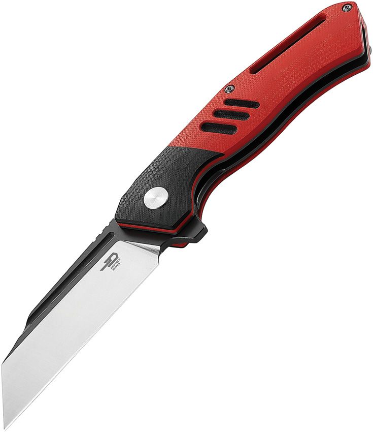 BESTECH KNIVES Rockface TwoTone/Red