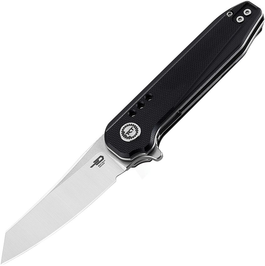 BESTECH KNIVES Syntax Tanto Satin/Black G-10
