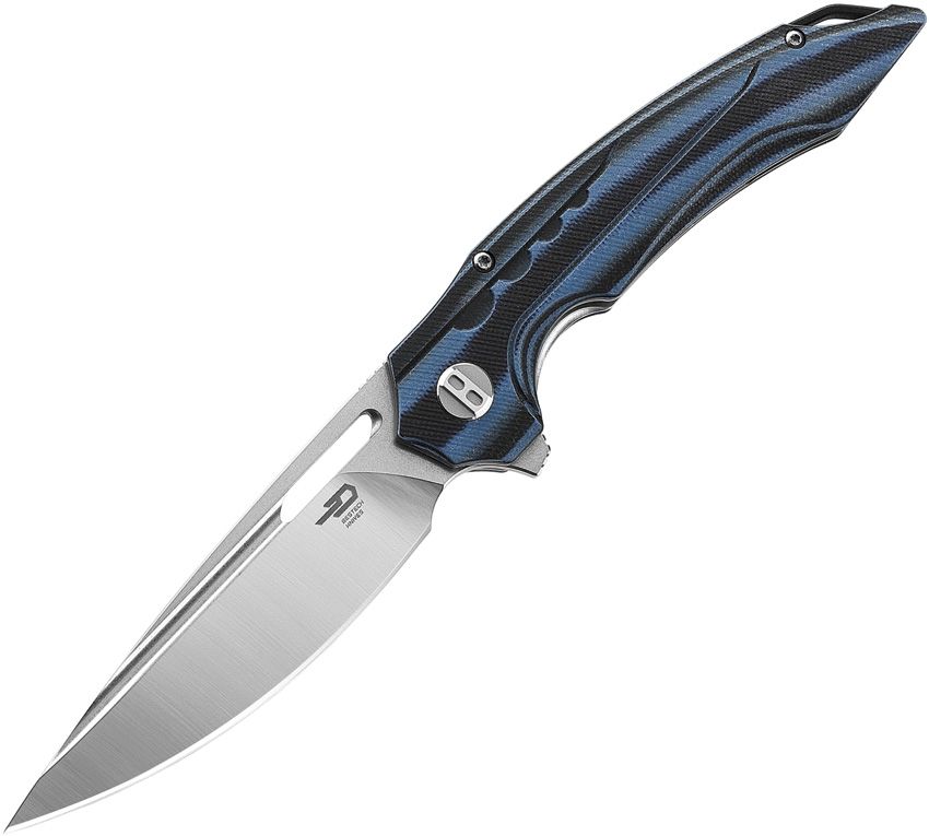 BESTECH KNIVES Ornetta Satin/Blue M690