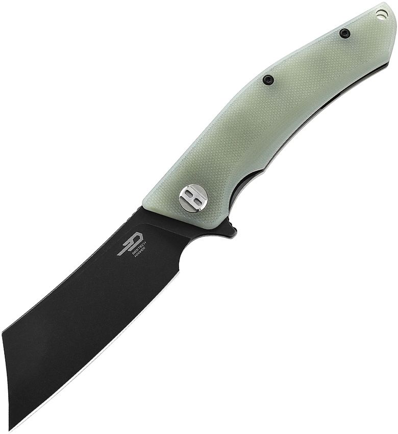 BESTECH KNIVES Cubis BW/Jade G-10