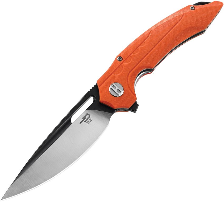 BESTECH KNIVES Ornetta TwoTone/Orange D2
