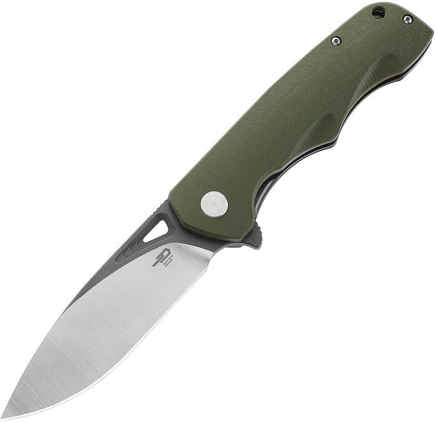 BESTECH KNIVES Airstream TwoTone/Green