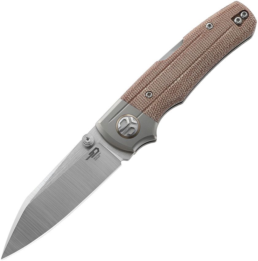 BESTECH KNIVES Tonic Satin/Natural Micarta
