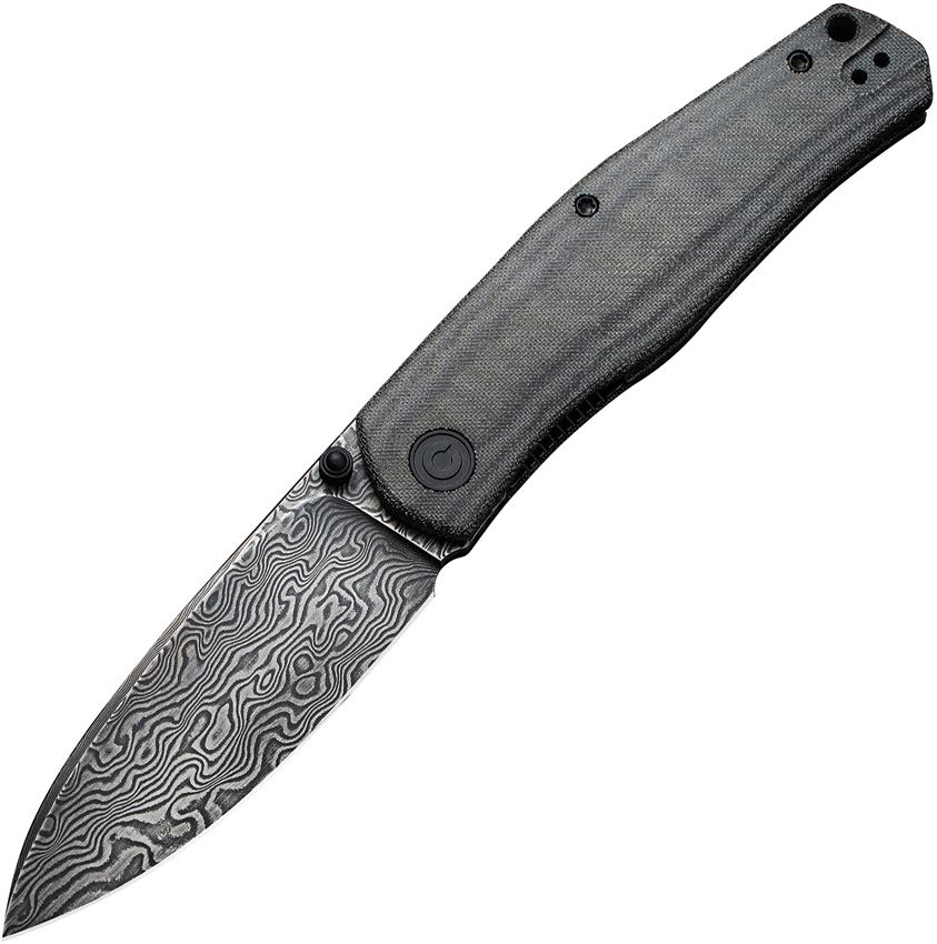 CIVIVI Sokoke Damascus/Black Micarta