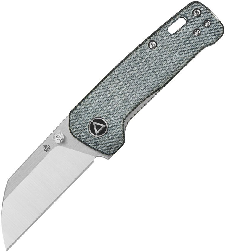 QSP Mini Penguin Denim Micarta/Satin Sandvik 14C28N