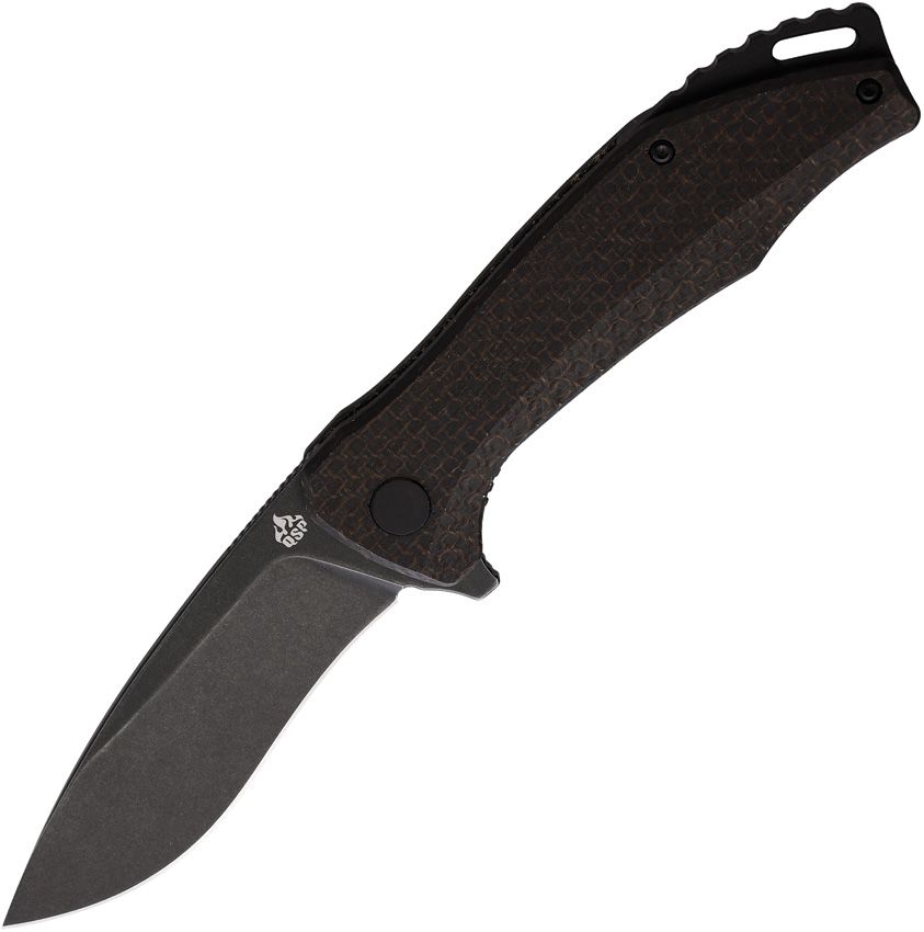 QSP Raven Brown Micarta/BW