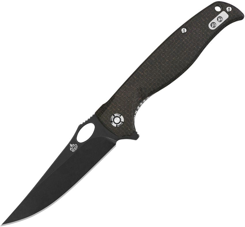 QSP Gavial Brown Micarta/BW