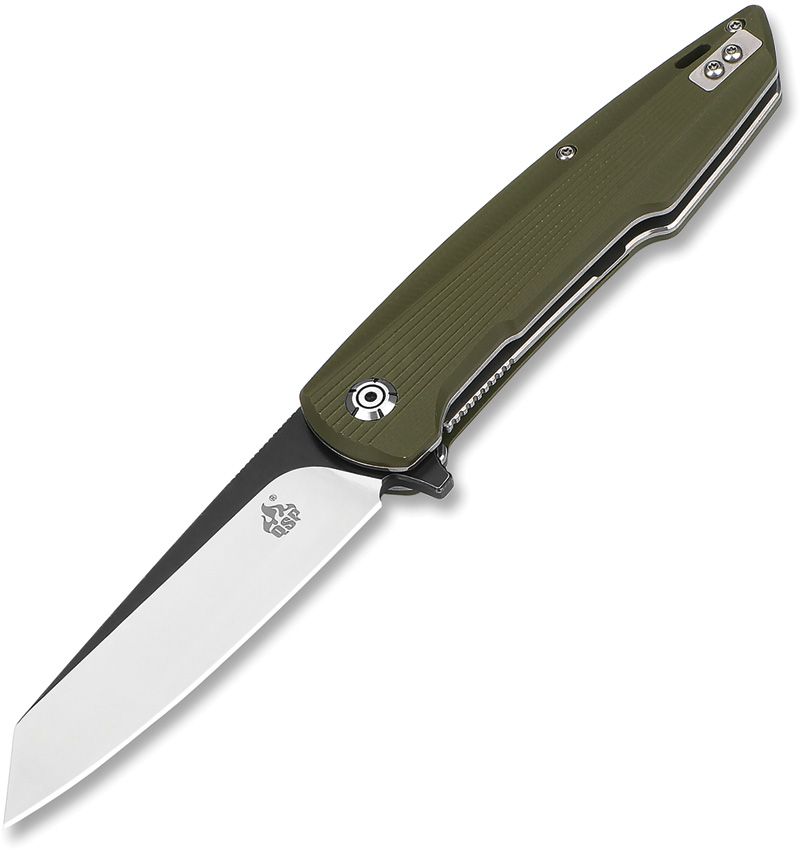 QSP Phoenix Green G-10/TwoTone