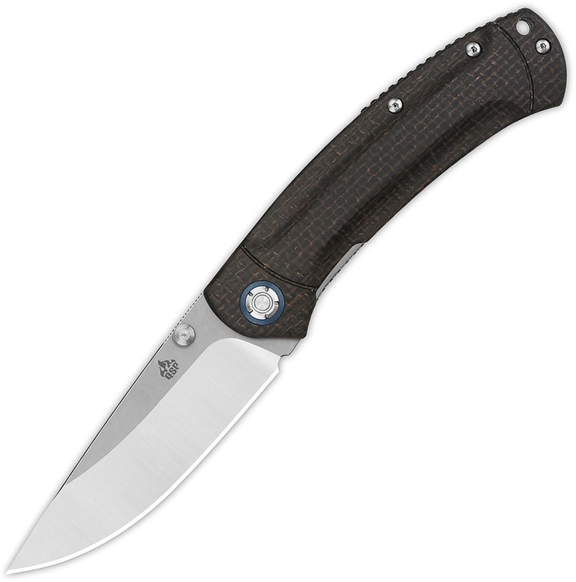 QSP Copperhead Brown Micarta/Satin