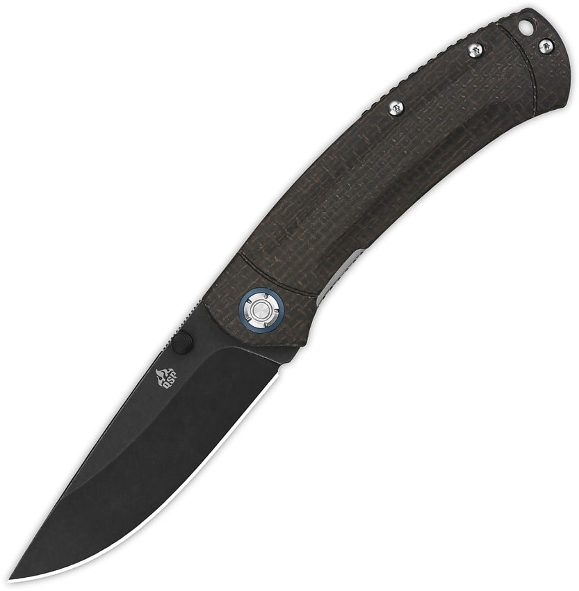 QSP Copperhead Brown Micarta/BW