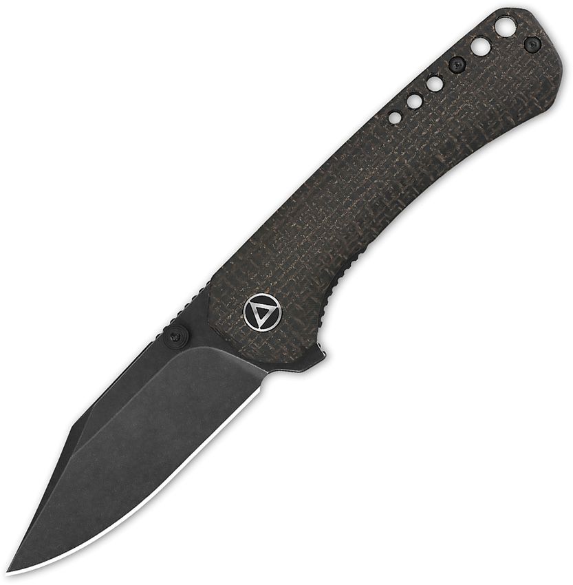 QSP Kestrel Brown Micarta/BW