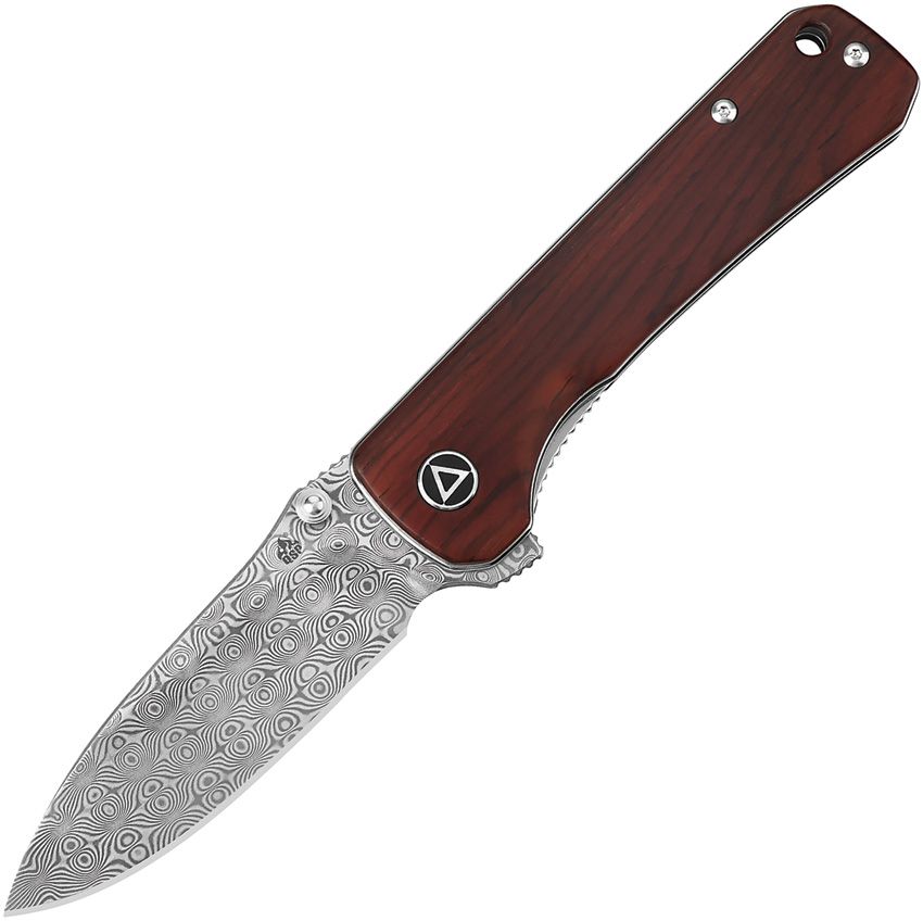 QSP Hawk Cocobolo wood/Damascus