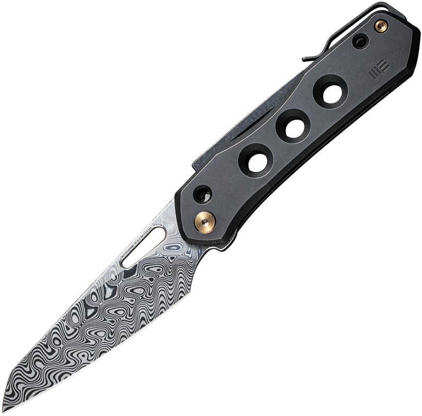 WE KNIFE 21031DS1 Vision R Superlock Black Ti/Damascus