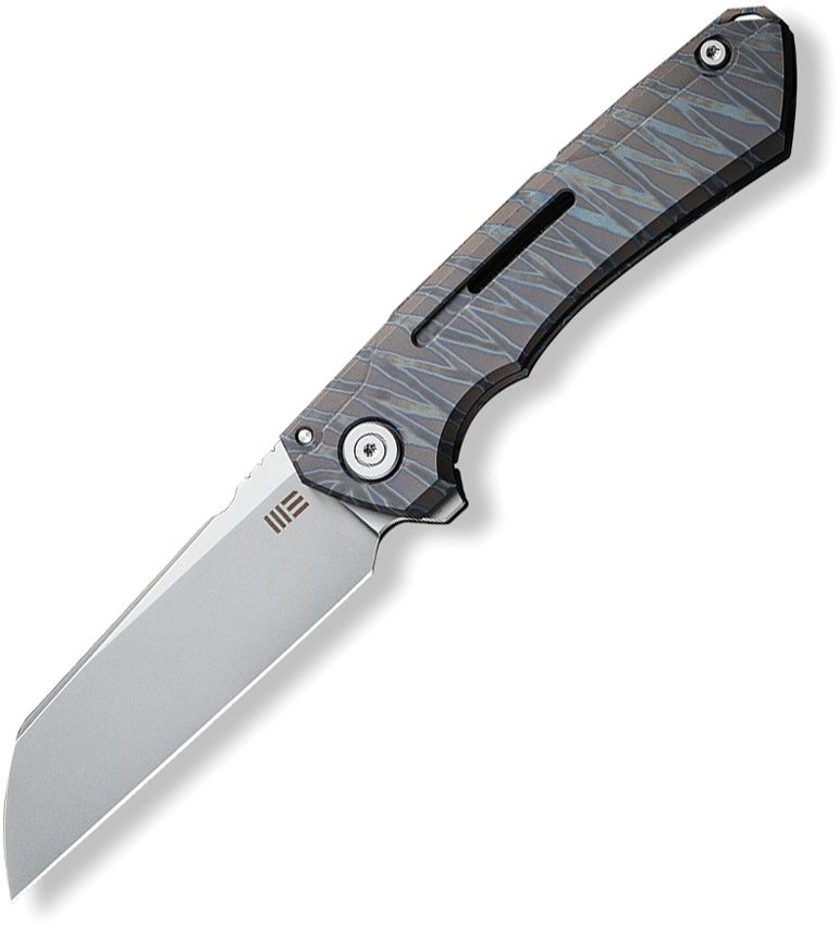 WE KNIFE 2003C Mini Buster Flamed Ti/Bead Blast