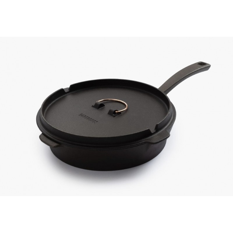 BAREBONES LIVING All-In-One Cast Iron Skillet 10" 25 cm
