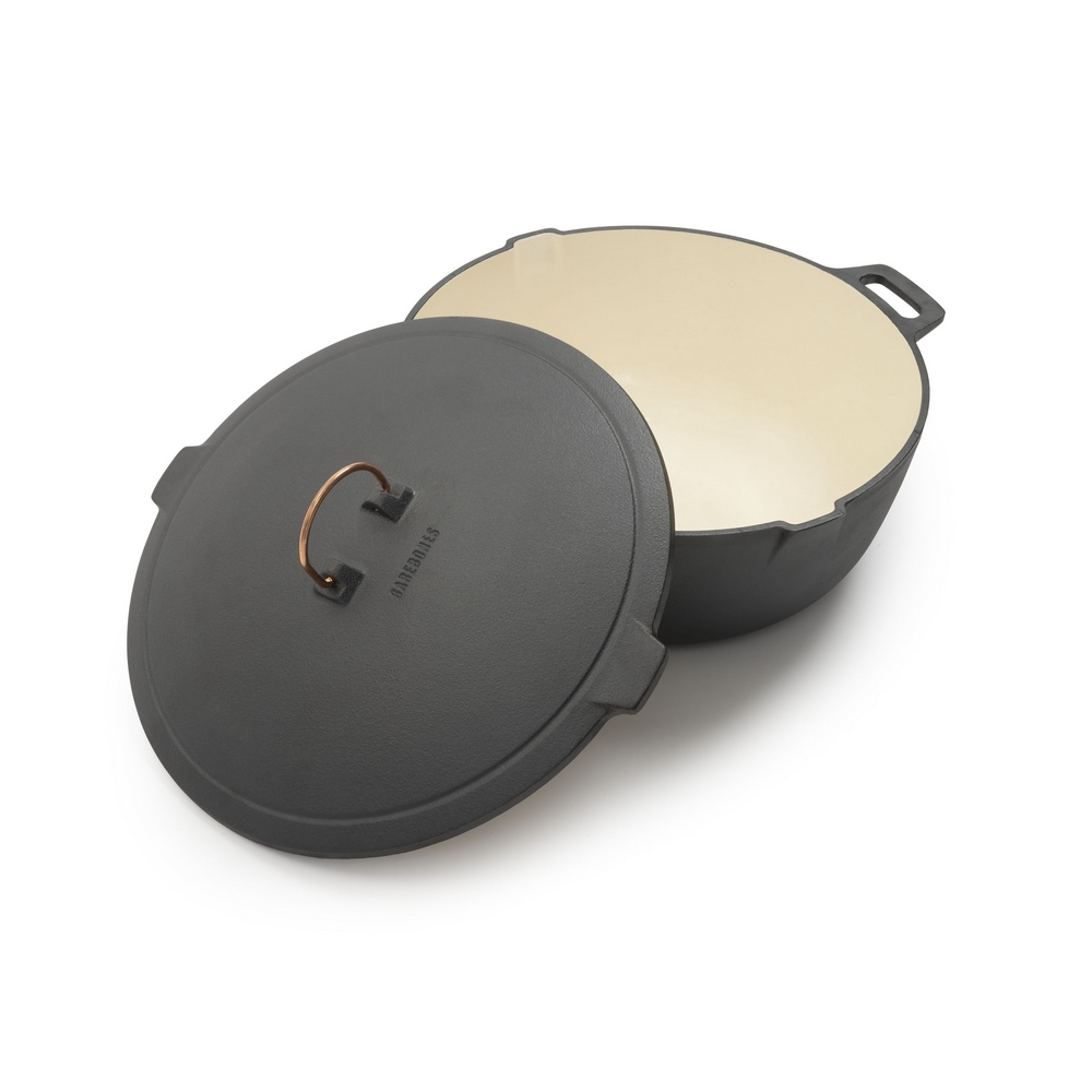 BAREBONES LIVING Enamel Lined Crock Pot