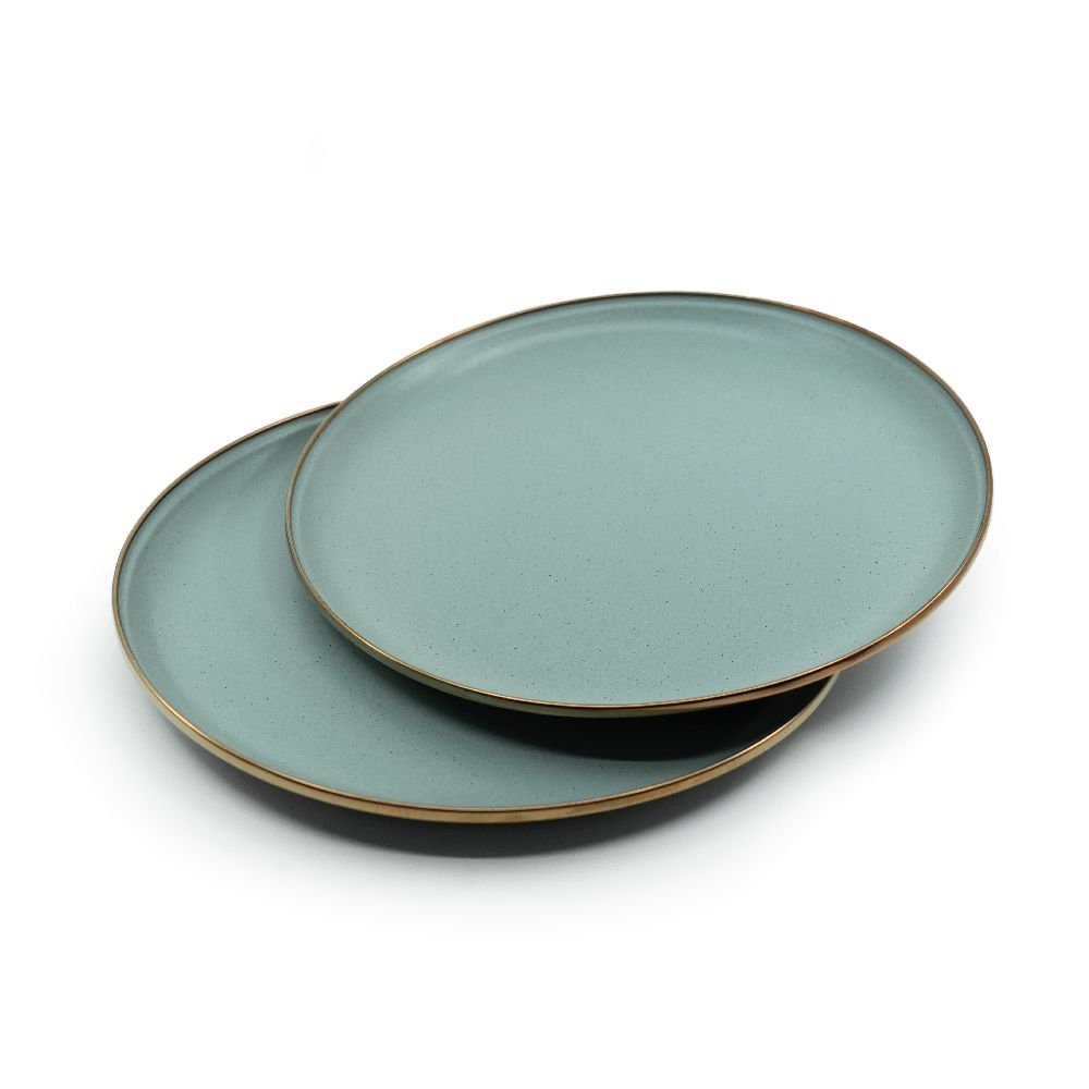 BAREBONES LIVING Enamel Deep Plate Set 2ks. Mint