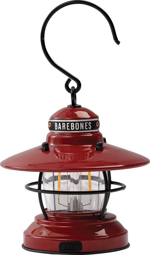 BAREBONES LIVING Edison Mini Lantern Red